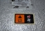Табличка , наклейка информационная, на накладке сверху решетки радиатора Mazda3 13-16 и 17-/CX-3/CX-5/CX-7/CX-9/Mazda/Mazda2/Mazda5/Mazda6 - PE01-15-031 MAZDA - PE01-15-031