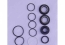 Сальники ремкомплект рулевой рейки Aveo 1.6 (с ГУР) - CR9004KIT MS Group - CR9004KIT